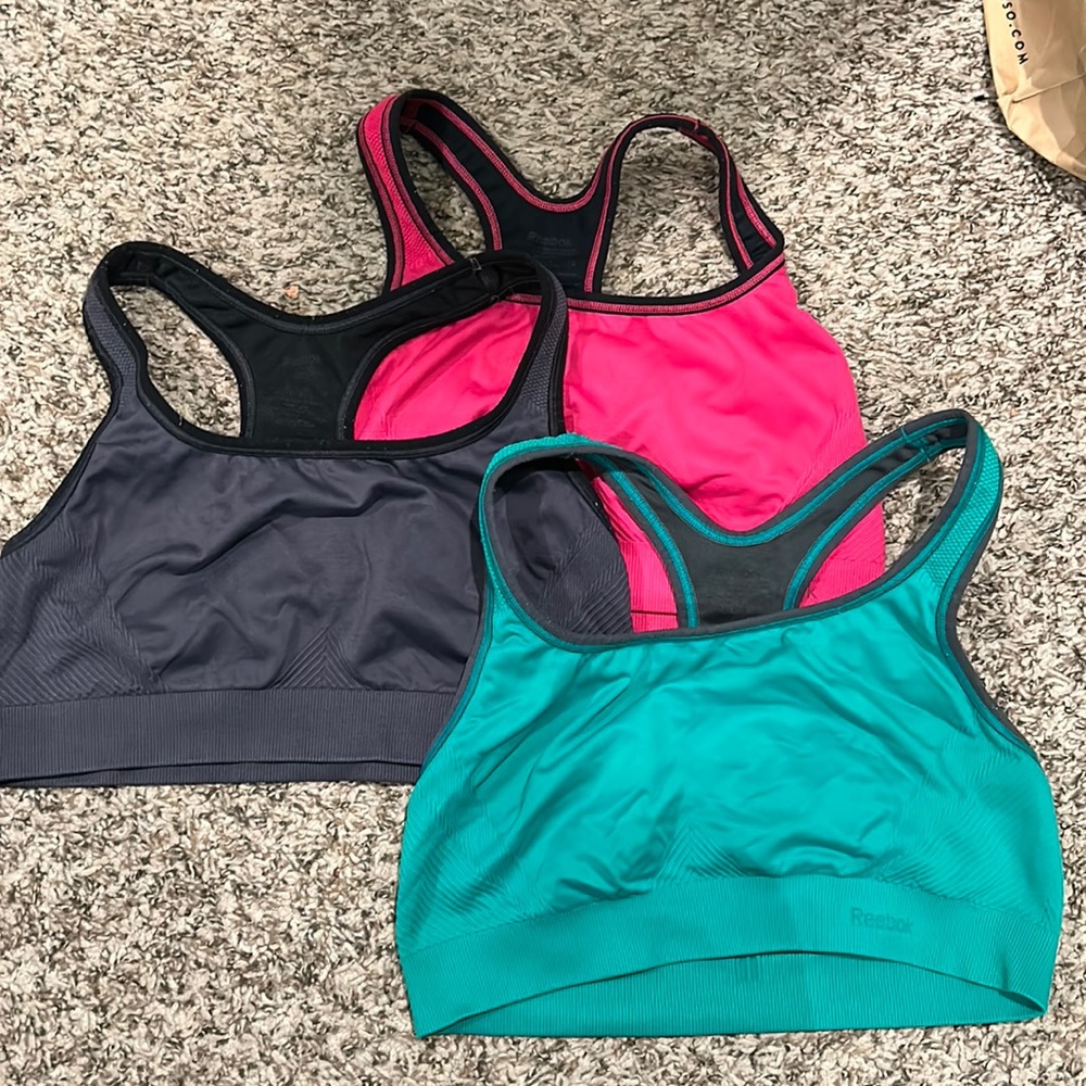 Reebok sports bras